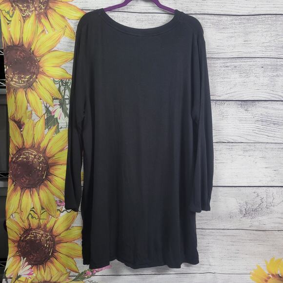 Cato Black Long Sleeve Blouse/Sweater Size 22/24W - Picture 8 of 8
